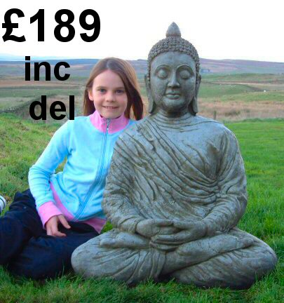 Large Garden Buddha Ornament